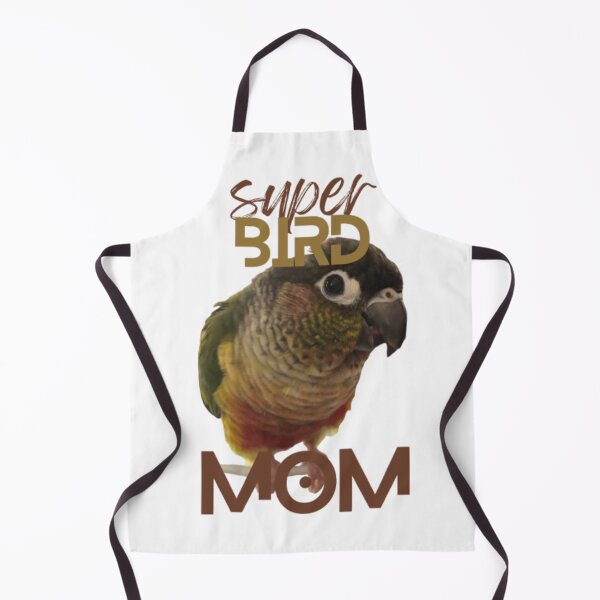 Item preview, Super Bird Mom Green Cheek Conure Parrot Bird designed and sold by TatianaLG.