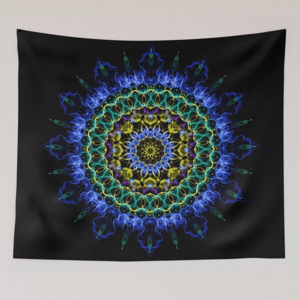 Item preview, Blue Flame Kaleidoscope designed and sold by AntonyMitchell.