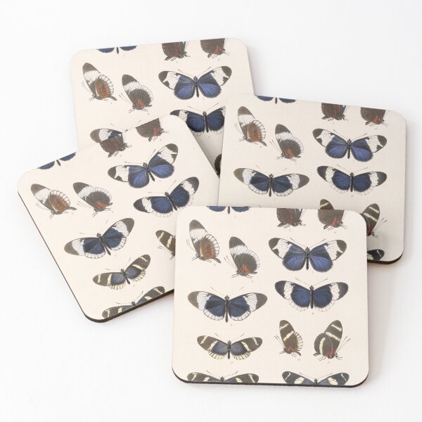 Item preview, Butterflies vintage artwork designed and sold by Lacasadellora.
