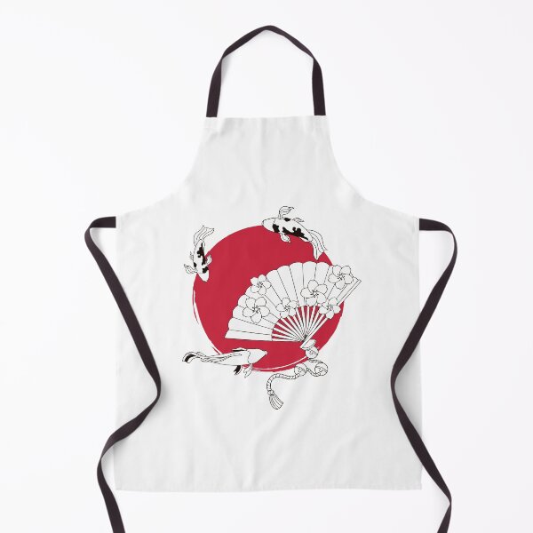 Item preview, Swimming in the red Japanese moon air. designed and sold by go gg.