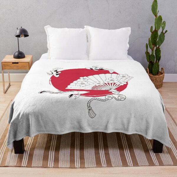 Item preview, Swimming in the red Japanese moon air. designed and sold by go gg.