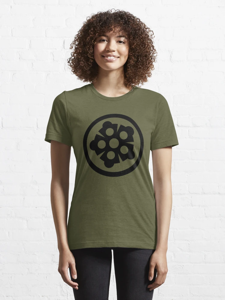 Hamato Clan Weapons Brown Tee