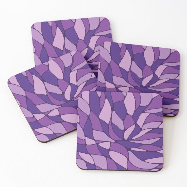 Item preview, Abstract flowing mosaic art • Purple designed and sold by boozkova-vorona.