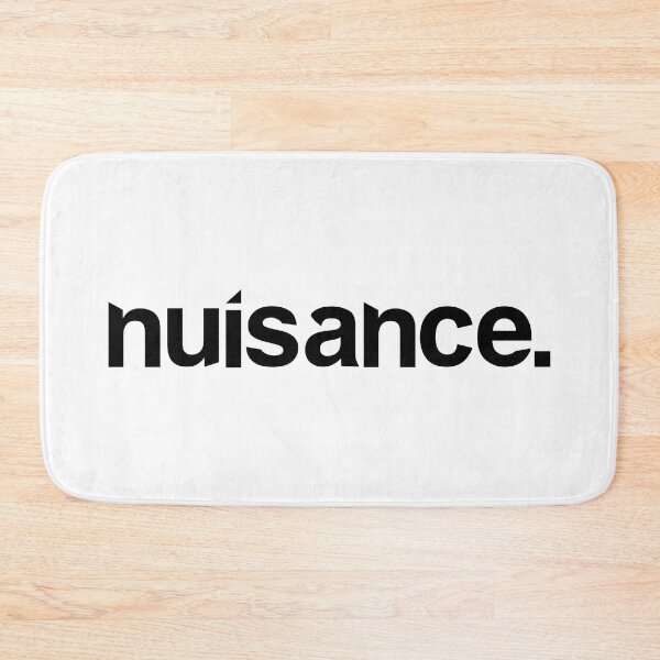 Item preview, Nuisance - Single Word White designed and sold by StaggerWords.