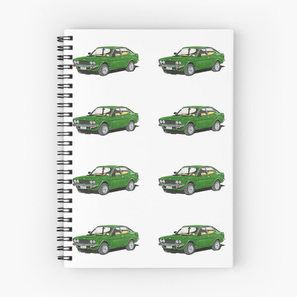 Item preview, Retro Italian Car (128 sport) designed and sold by SylwiaCarArt.