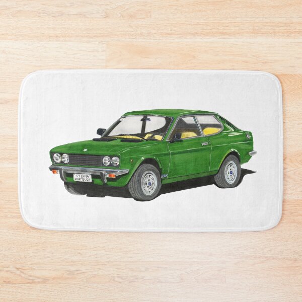 Item preview, Retro Italian Car (128 sport) designed and sold by SylwiaCarArt.