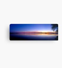 Lienzo Sunset, Lake Champlain - Panorama