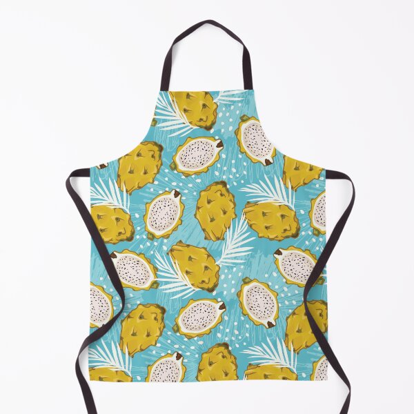 Item preview, Blue Tropical Design, Yellow Dragon Fruit designed and sold by Krapka.