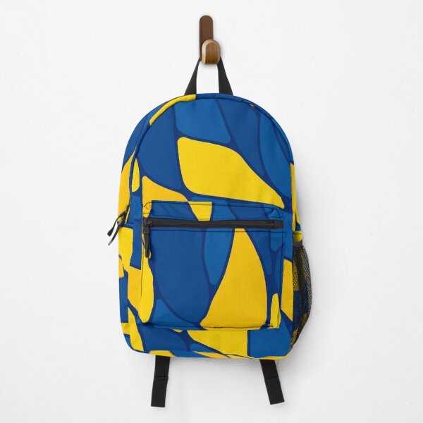 Item preview, Abstract flowing mosaic art • Dark blue and yellow designed and sold by boozkova-vorona.