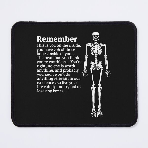 Item preview, Remember... - Skeleton (white) designed and sold by Jordanzzz.