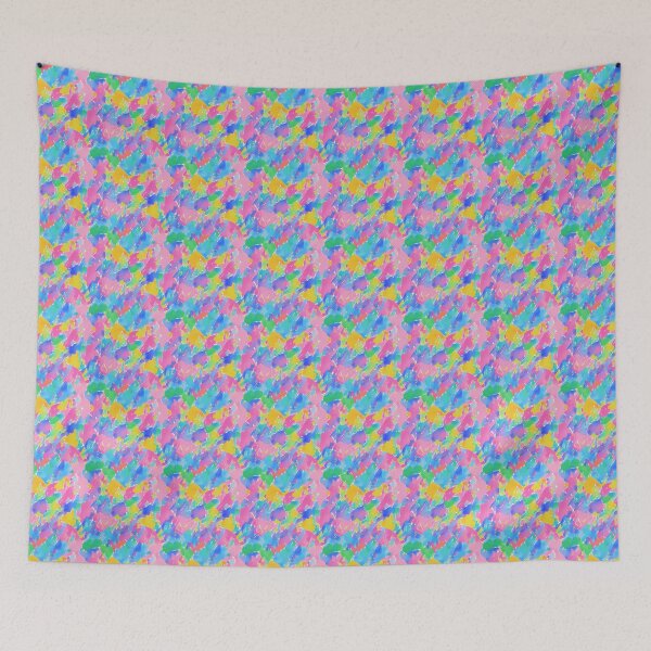 Item preview, Abstract Colorful Splashes Of Rainbow Watercolor Pattern designed and sold by Zazizu.
