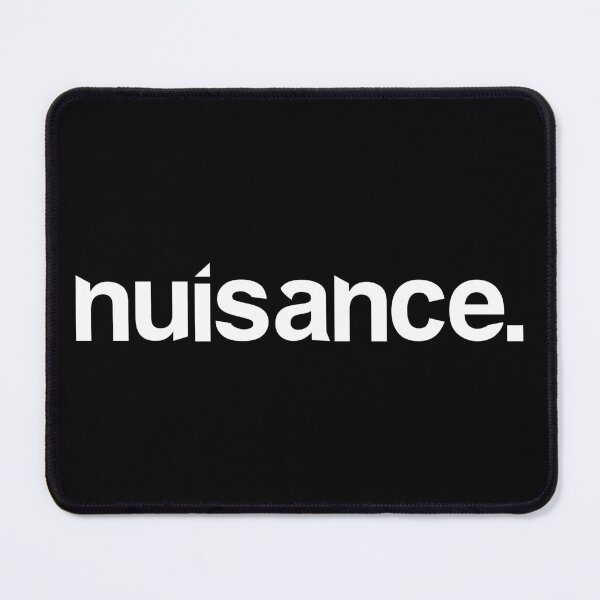 Item preview, Nuisance - Single Word Black designed and sold by StaggerWords.