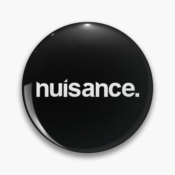 Item preview, Nuisance - Single Word Black designed and sold by StaggerWords.