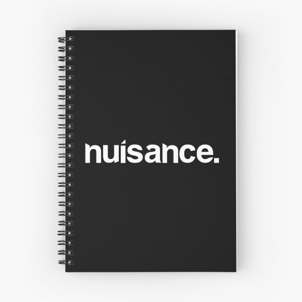 Item preview, Nuisance - Single Word Black designed and sold by StaggerWords.