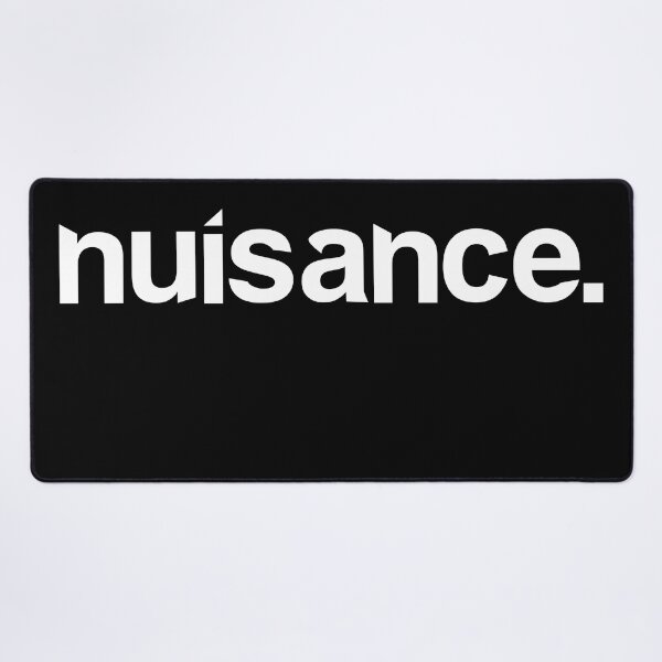 Item preview, Nuisance - Single Word Black designed and sold by StaggerWords.