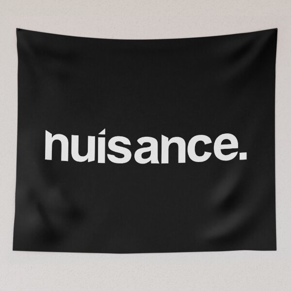 Item preview, Nuisance - Single Word Black designed and sold by StaggerWords.