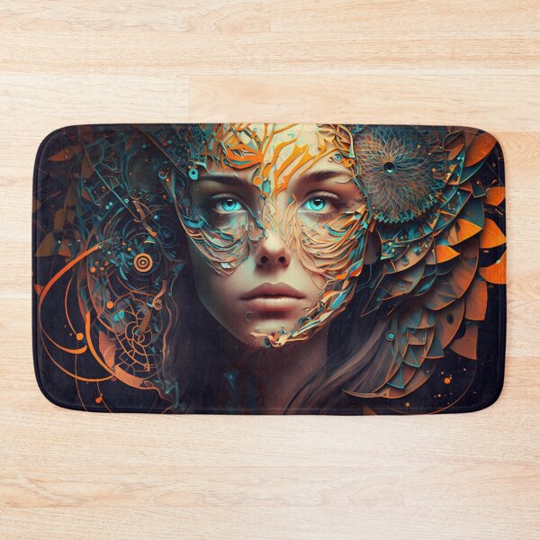 Item preview, Psychedelic face 3 designed and sold by Cr-AI-tive.