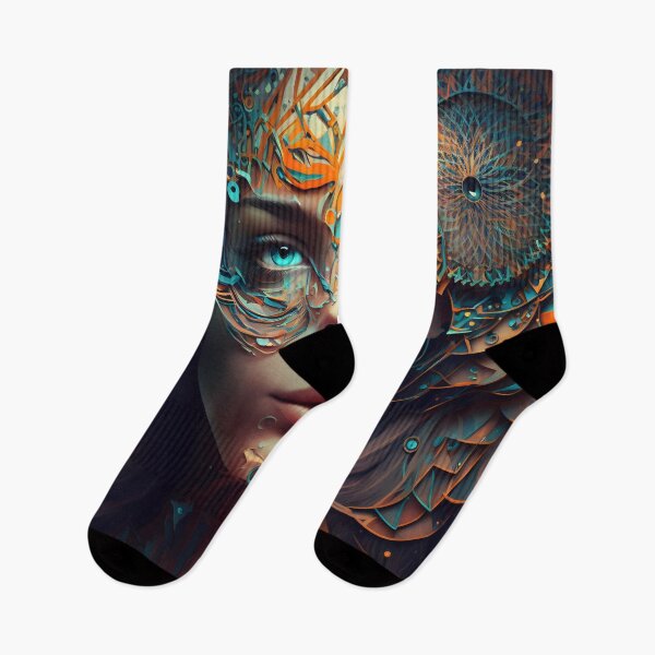 Item preview, Psychedelic face 3 designed and sold by Cr-AI-tive.