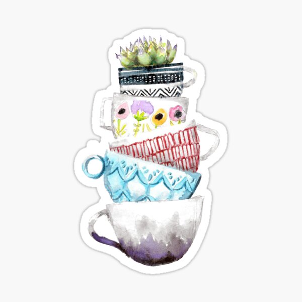 Item preview, Cups on Cups on Cups designed and sold by traveleroama.
