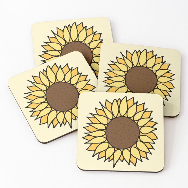Item preview, Cute Summery Yellow Sunflower Cartoon Design, made by EndlessEmporium designed and sold by EndlessEmporium.