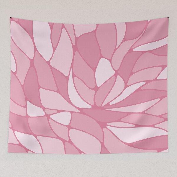 Item preview, Abstract flowing mosaic art • Pastel pink designed and sold by boozkova-vorona.