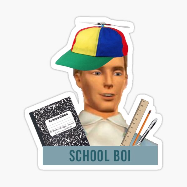 Artikel-Vorschau von Julien School Boi jetzt mit Hut!, designt und verkauft von juniperleery.