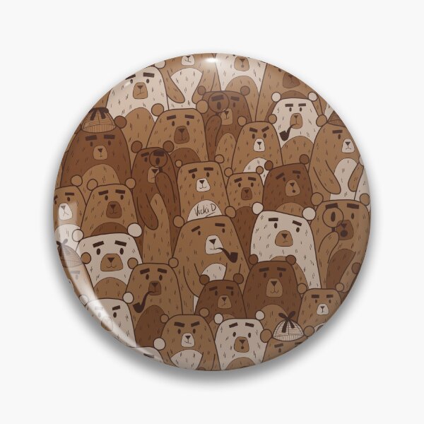 Item preview, Bearlementary Sherlock Holmes Detective Bears designed and sold by Vicki Dunlop.