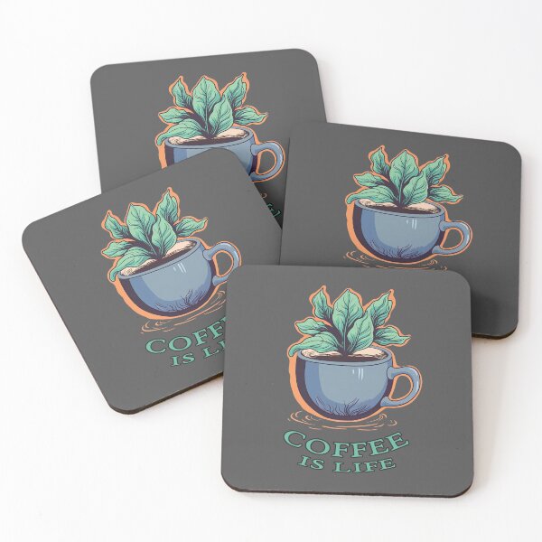 Item preview, Because Coffee is Life designed and sold by ArtByDominique.