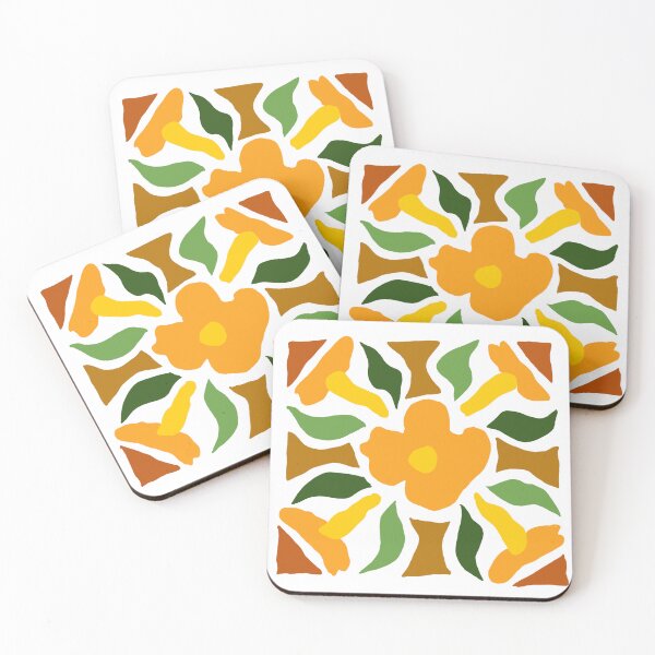 Item preview, Texas Lantana Tile designed and sold by tending-oaks.