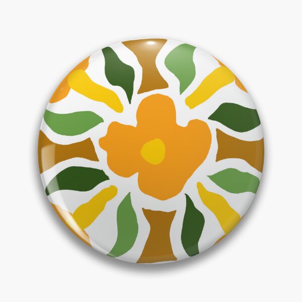 Item preview, Texas Lantana Tile designed and sold by tending-oaks.
