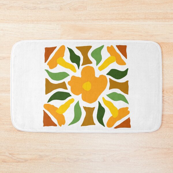 Item preview, Texas Lantana Tile designed and sold by tending-oaks.