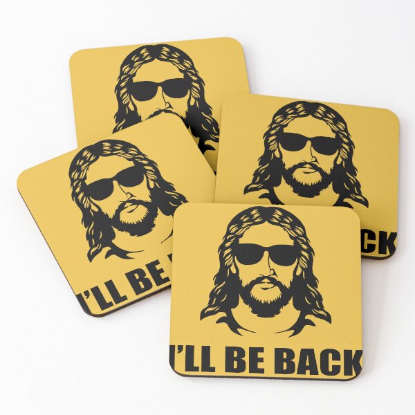 Item preview, Jesus: "I'll be back" designed and sold by Billy Wong.