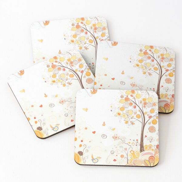 Item preview, Autumn Tree and Birds designed and sold by minjagoods.