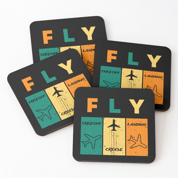 Item preview, FLY takeoff cruising landing aviation design designed and sold by AviationArtists.