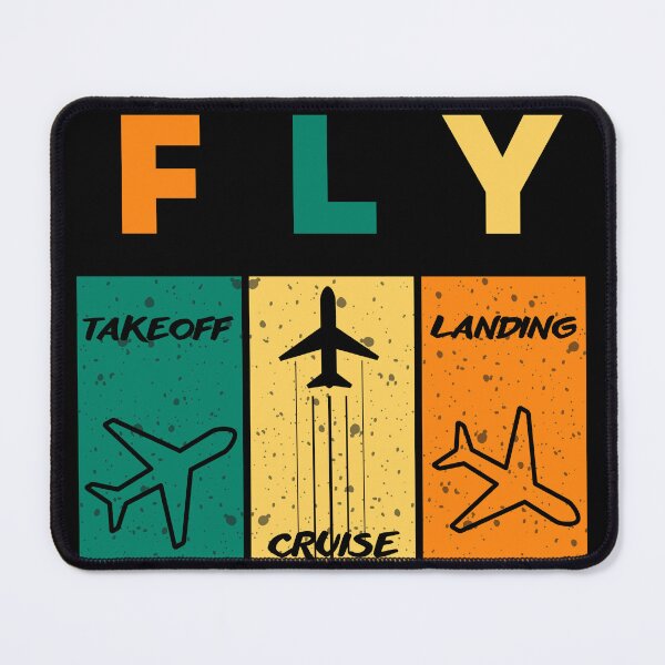 Item preview, FLY takeoff cruising landing aviation design designed and sold by AviationArtists.