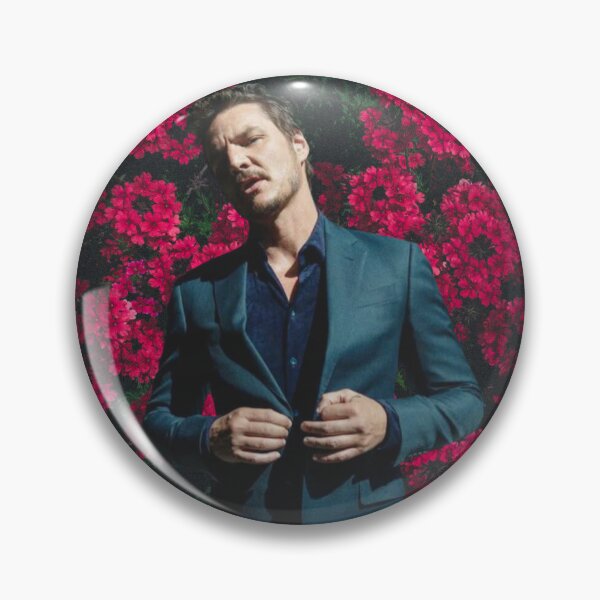 Item preview, Pedro Pascal Suit with Flowers designed and sold by toadsforall.