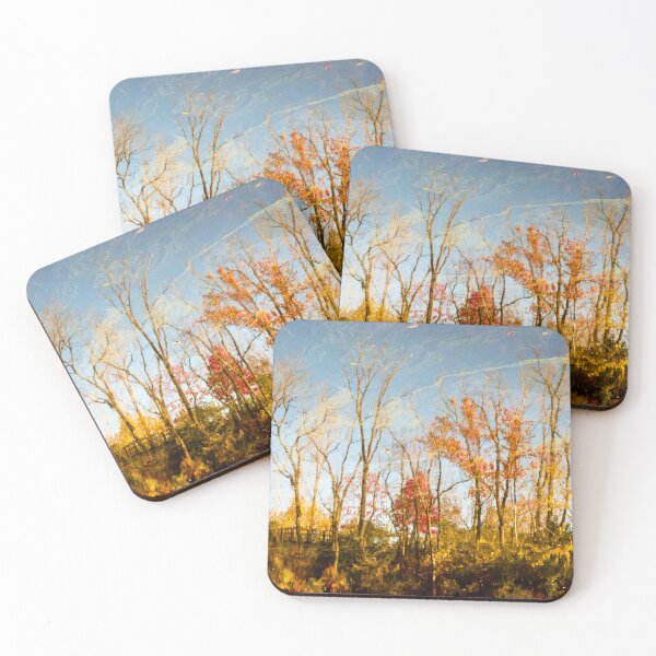 Item preview, Abstract autumn landscape photography designed and sold by KRFNatureGifts.