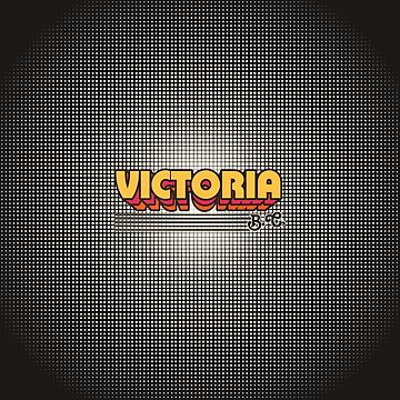 Artwork thumbnail, Victoria, BC | Retro Stripes by retroready