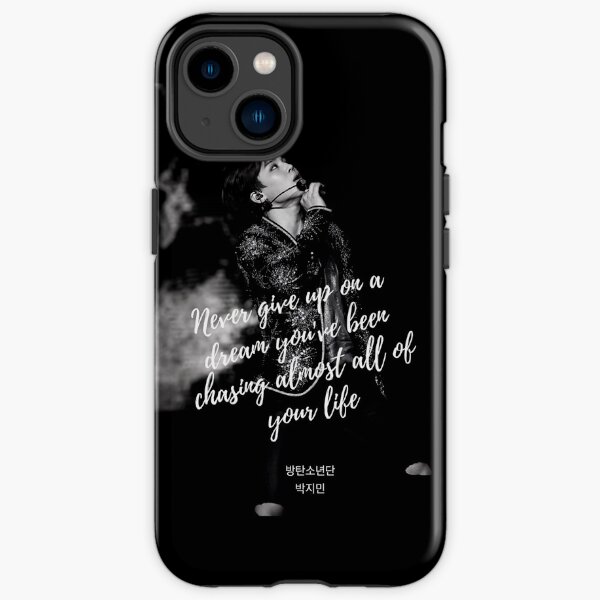 Jimin inspiracional Funda resistente para iPhone