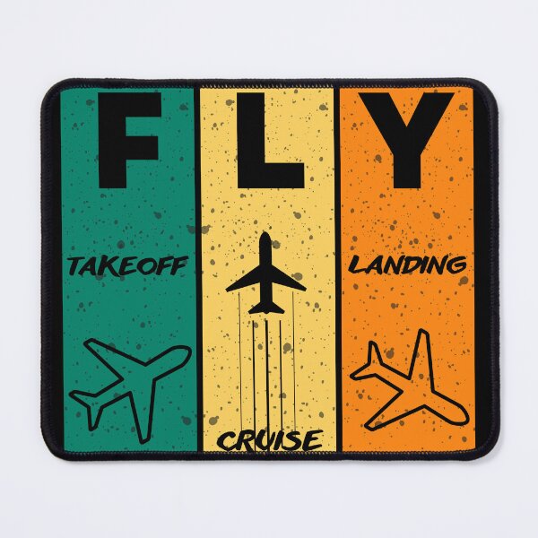 Item preview, FLY takeoff cruising landing aircraft design - daily crewlife designed and sold by AviationArtists.