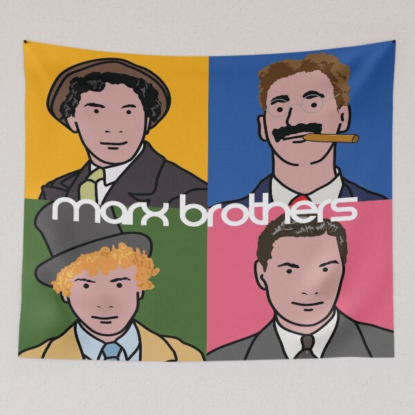 Item preview, Marx Brothers designed and sold by Cleobule.