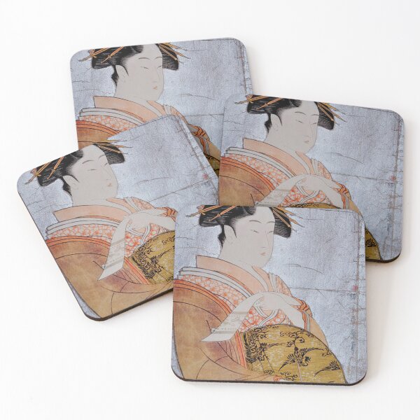 Item preview, Kitagawa Utamaro Japanese artist and painting art for sales designed and sold by EditorArt.