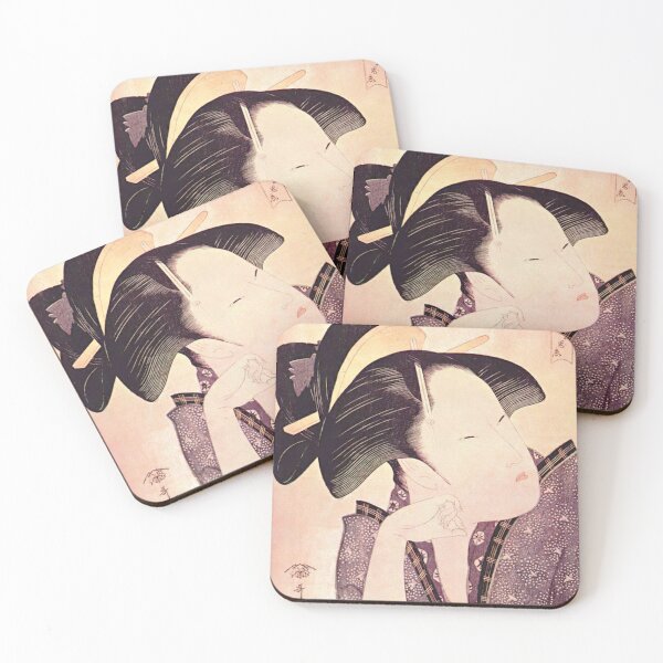 Item preview, Kitagawa Utamaro Japanese artist and painting art for sales designed and sold by EditorArt.