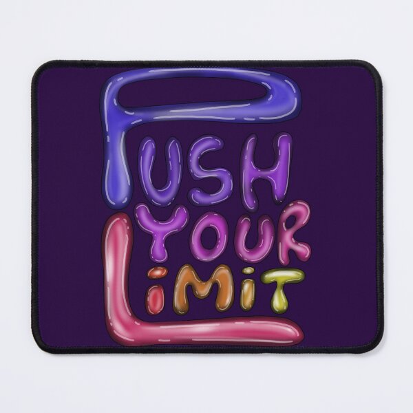 Item preview, Push your limit colorful letters designed and sold by La Loca.