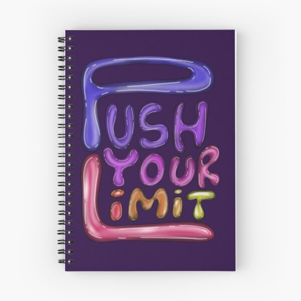 Item preview, Push your limit colorful letters designed and sold by La Loca.