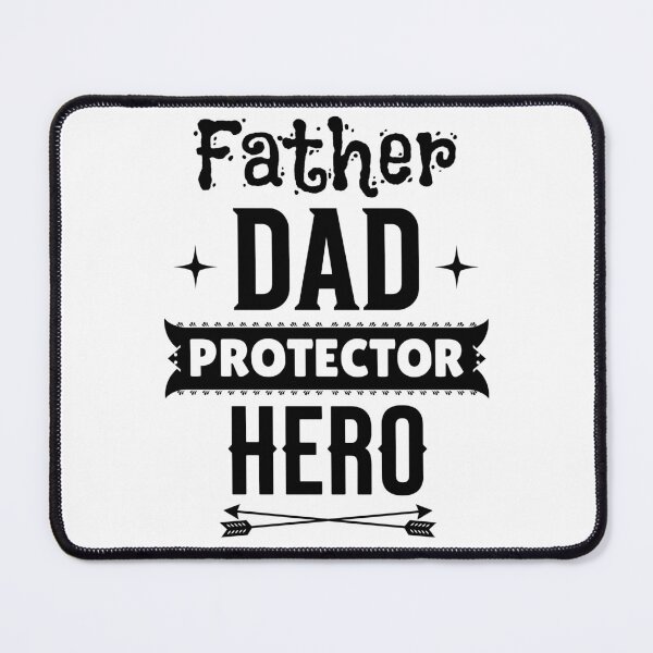 Item preview, Father's Day - Father, Dad, Protector, Hero designed and sold by Rich Summers Art.