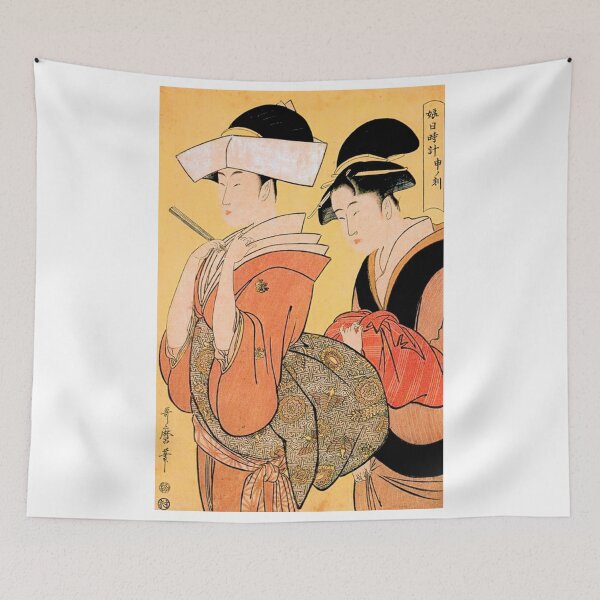 Item preview, Kitagawa Utamaro Japanese artist and painting art for sales designed and sold by EditorArt.