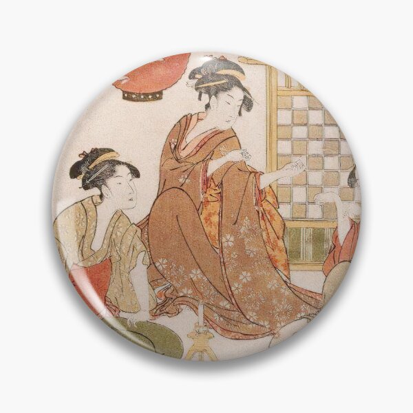 Item preview, Kitagawa Utamaro Japanese artist and painting art for sales designed and sold by EditorArt.