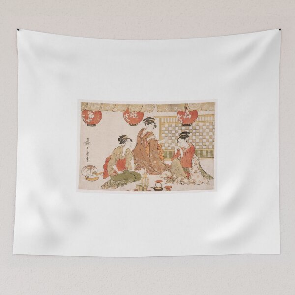 Item preview, Kitagawa Utamaro Japanese artist and painting art for sales designed and sold by EditorArt.