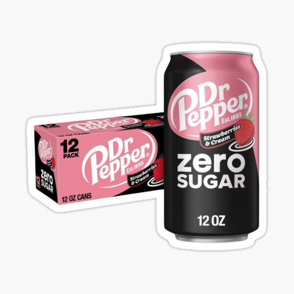strawberry diet dr pepper Sticker